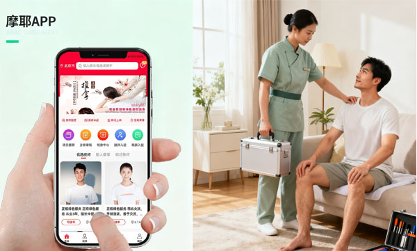 深圳按摩懒出门，摩耶APP在线下单很省心